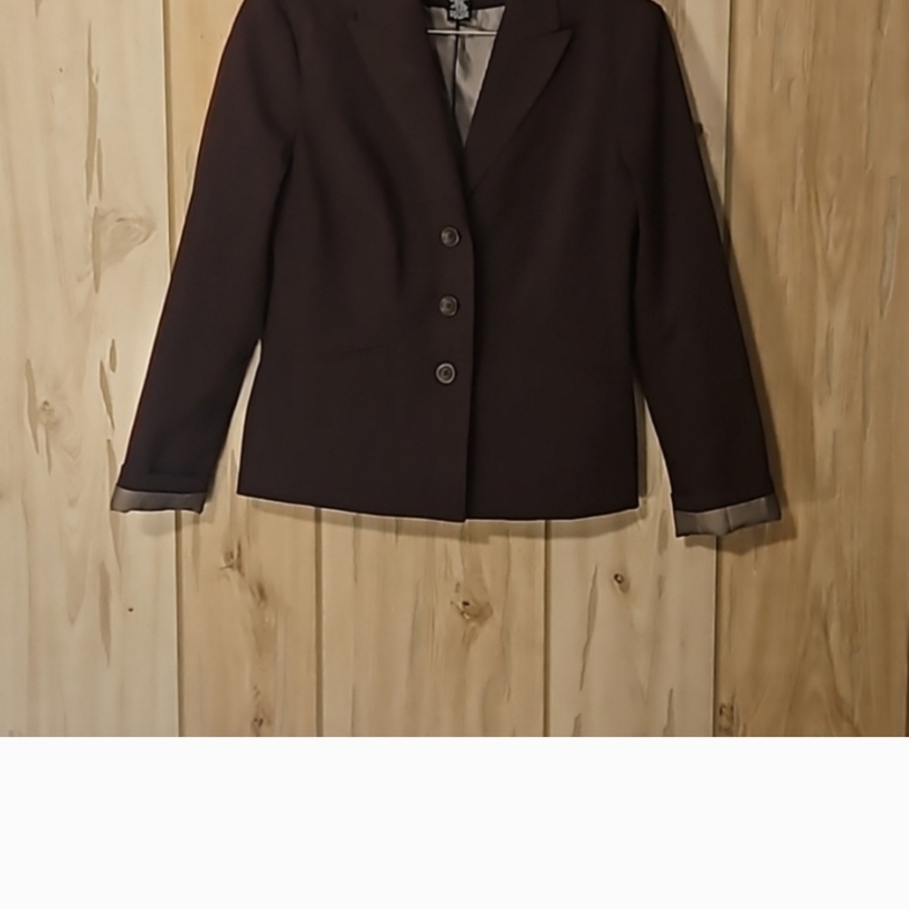 Worthington Dark Brown Women's Blazer